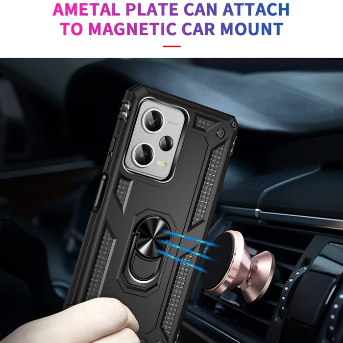 Funda para teléfono TPU + PC a prueba de golpes con soporte, For Xiaomi Redmi Note 12 Pro+, For Xiaomi Redmi Note 12 Pro 5G, For Xiaomi Redmi Note 12 5G Global, For Samsung Galaxy A34