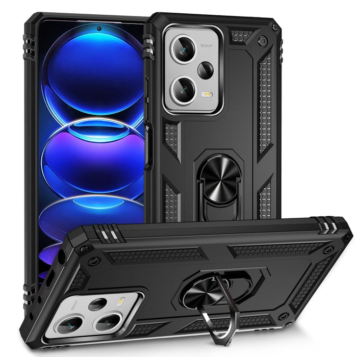 Funda para teléfono TPU + PC a prueba de golpes con soporte, For Xiaomi Redmi Note 12 Pro+, For Xiaomi Redmi Note 12 Pro 5G, For Xiaomi Redmi Note 12 5G Global, For Samsung Galaxy A34