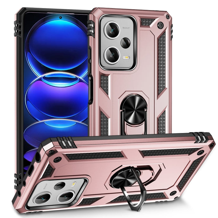 Funda para teléfono TPU + PC a prueba de golpes con soporte, For Xiaomi Redmi Note 12 Pro+, For Xiaomi Redmi Note 12 Pro 5G, For Xiaomi Redmi Note 12 5G Global, For Samsung Galaxy A34