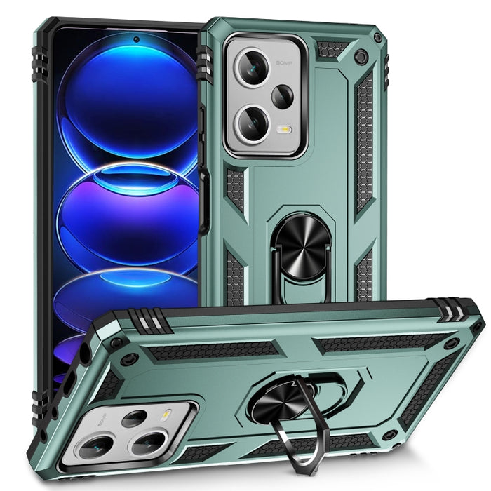 Funda para teléfono TPU + PC a prueba de golpes con soporte, For Xiaomi Redmi Note 12 Pro+, For Xiaomi Redmi Note 12 Pro 5G, For Xiaomi Redmi Note 12 5G Global, For Samsung Galaxy A34