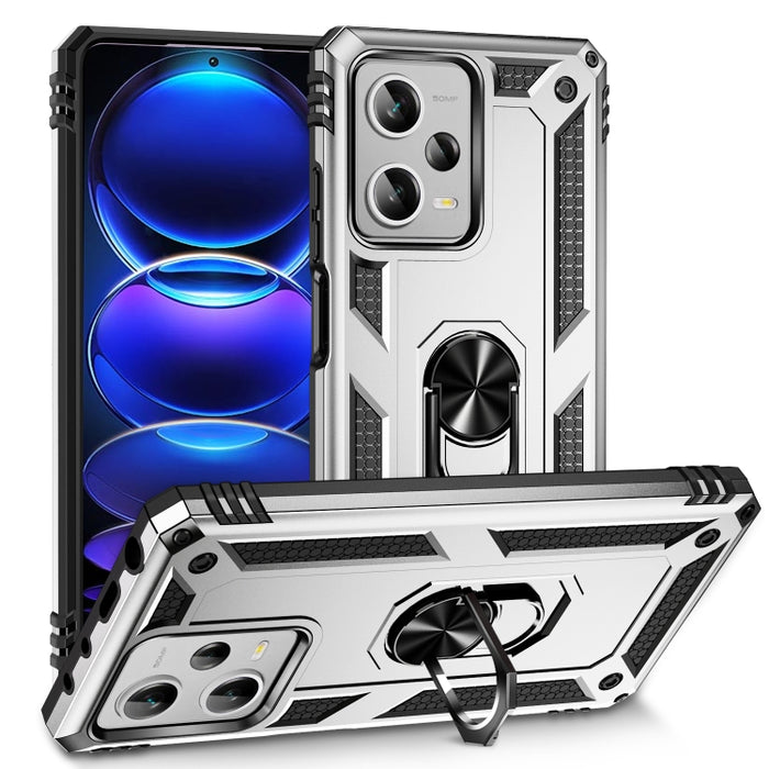 Funda para teléfono TPU + PC a prueba de golpes con soporte, For Xiaomi Redmi Note 12 Pro+, For Xiaomi Redmi Note 12 Pro 5G, For Xiaomi Redmi Note 12 5G Global, For Samsung Galaxy A34