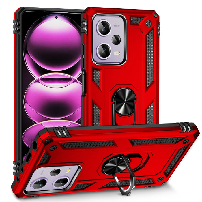 Funda para teléfono TPU + PC a prueba de golpes con soporte, For Xiaomi Redmi Note 12 Pro+, For Xiaomi Redmi Note 12 Pro 5G, For Xiaomi Redmi Note 12 5G Global, For Samsung Galaxy A34