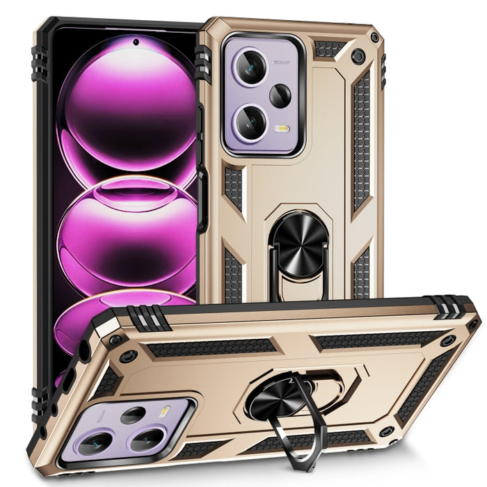 Funda para teléfono TPU + PC a prueba de golpes con soporte, For Xiaomi Redmi Note 12 Pro+, For Xiaomi Redmi Note 12 Pro 5G, For Xiaomi Redmi Note 12 5G Global, For Samsung Galaxy A34
