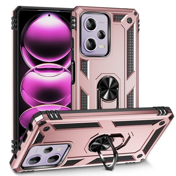 Funda para teléfono TPU + PC a prueba de golpes con soporte, For Xiaomi Redmi Note 12 Pro+, For Xiaomi Redmi Note 12 Pro 5G, For Xiaomi Redmi Note 12 5G Global, For Samsung Galaxy A34