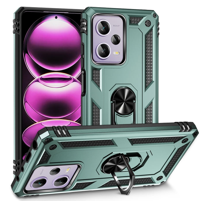 Funda para teléfono TPU + PC a prueba de golpes con soporte, For Xiaomi Redmi Note 12 Pro+, For Xiaomi Redmi Note 12 Pro 5G, For Xiaomi Redmi Note 12 5G Global, For Samsung Galaxy A34
