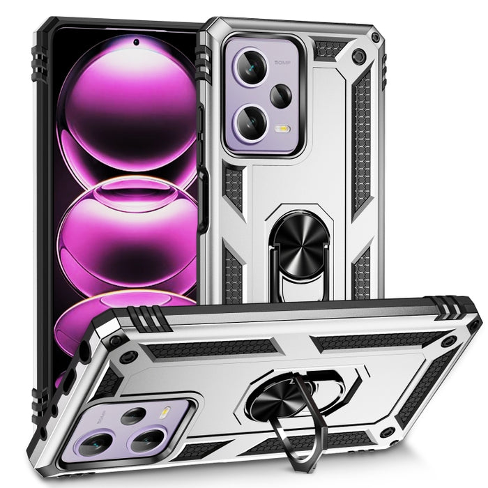 Funda para teléfono TPU + PC a prueba de golpes con soporte, For Xiaomi Redmi Note 12 Pro+, For Xiaomi Redmi Note 12 Pro 5G, For Xiaomi Redmi Note 12 5G Global, For Samsung Galaxy A34