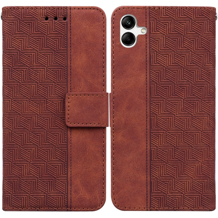 Estuche para teléfono de cuero con relieve geométrico, For Honor X7a, For Samsung Galaxy A04e / F04 / M04, For Sony Xperia 1 IV 2023, For Sony Xperia 10 IV 2023, For Xiaomi 13 5G, For Xiaomi 13 Pro, For Xiaomi Redmi Note 12 5G                          ...