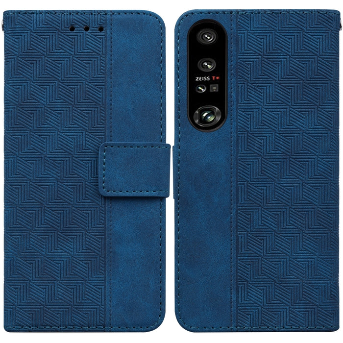 Estuche para teléfono de cuero con relieve geométrico, For Honor X7a, For Samsung Galaxy A04e / F04 / M04, For Sony Xperia 1 IV 2023, For Sony Xperia 10 IV 2023, For Xiaomi 13 5G, For Xiaomi 13 Pro, For Xiaomi Redmi Note 12 5G                          ...