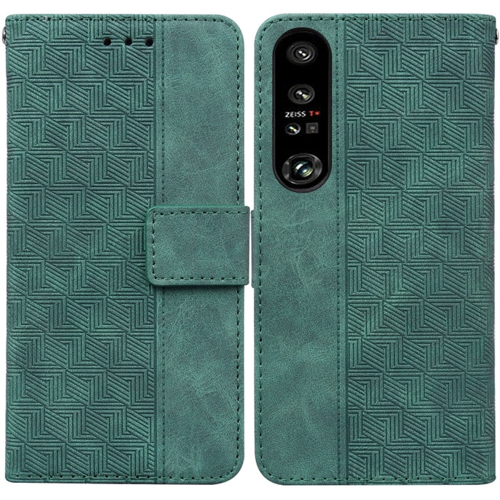 Estuche para teléfono de cuero con relieve geométrico, For Honor X7a, For Samsung Galaxy A04e / F04 / M04, For Sony Xperia 1 IV 2023, For Sony Xperia 10 IV 2023, For Xiaomi 13 5G, For Xiaomi 13 Pro, For Xiaomi Redmi Note 12 5G                          ...