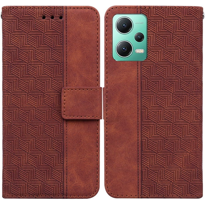 Estuche para teléfono de cuero con relieve geométrico, For Honor X7a, For Samsung Galaxy A04e / F04 / M04, For Sony Xperia 1 IV 2023, For Sony Xperia 10 IV 2023, For Xiaomi 13 5G, For Xiaomi 13 Pro, For Xiaomi Redmi Note 12 5G                          ...