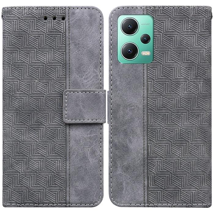 Estuche para teléfono de cuero con relieve geométrico, For Honor X7a, For Samsung Galaxy A04e / F04 / M04, For Sony Xperia 1 IV 2023, For Sony Xperia 10 IV 2023, For Xiaomi 13 5G, For Xiaomi 13 Pro, For Xiaomi Redmi Note 12 5G                          ...