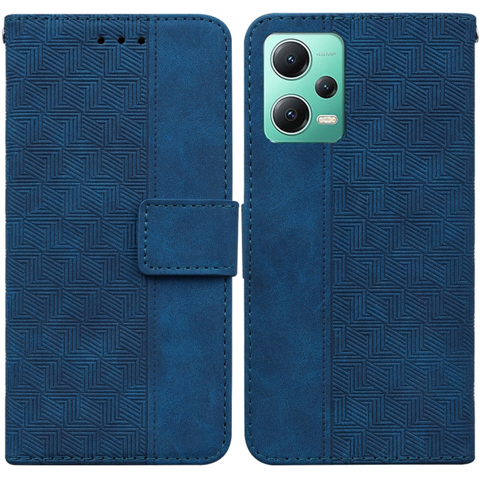 Estuche para teléfono de cuero con relieve geométrico, For Honor X7a, For Samsung Galaxy A04e / F04 / M04, For Sony Xperia 1 IV 2023, For Sony Xperia 10 IV 2023, For Xiaomi 13 5G, For Xiaomi 13 Pro, For Xiaomi Redmi Note 12 5G                          ...