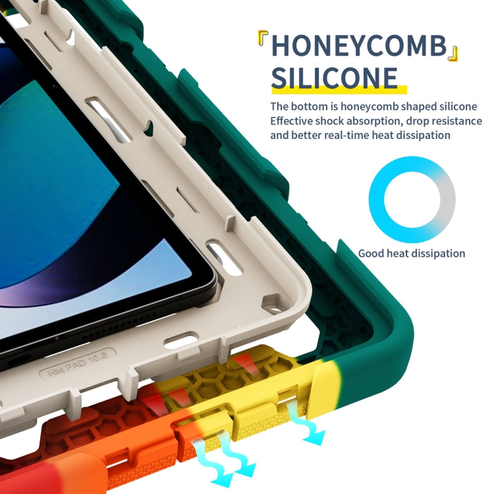 Armor Contraste Color Silicona + PC Tablet Case, For Xiaomi Redmi Pad