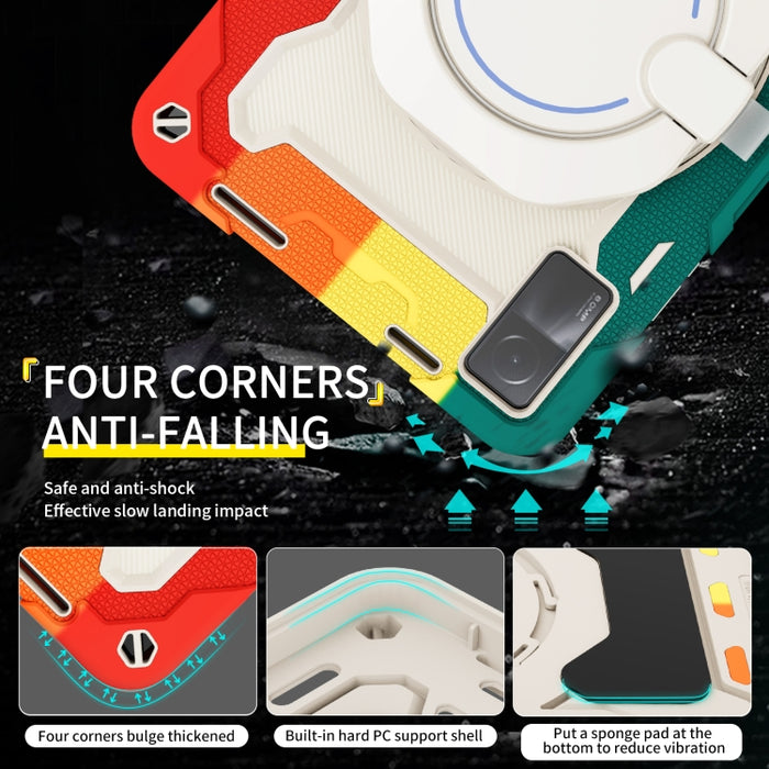 Armor Contraste Color Silicona + PC Tablet Case, For Xiaomi Redmi Pad