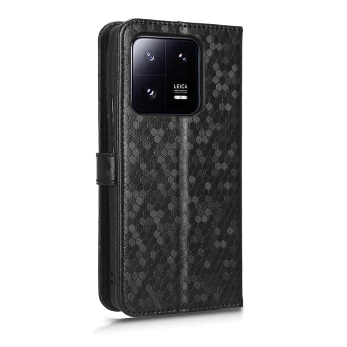 Estuche para teléfono de cuero con textura de punto de panal, For Xiaomi 13, For Xiaomi 13 Pro, For Xiaomi 12 Ultra, For Xiaomi Redmi Note 12 5G, For Xiaomi Redmi Note 12 Pro 5G, For Xiaomi Redmi Note12 Pro+                                             ...