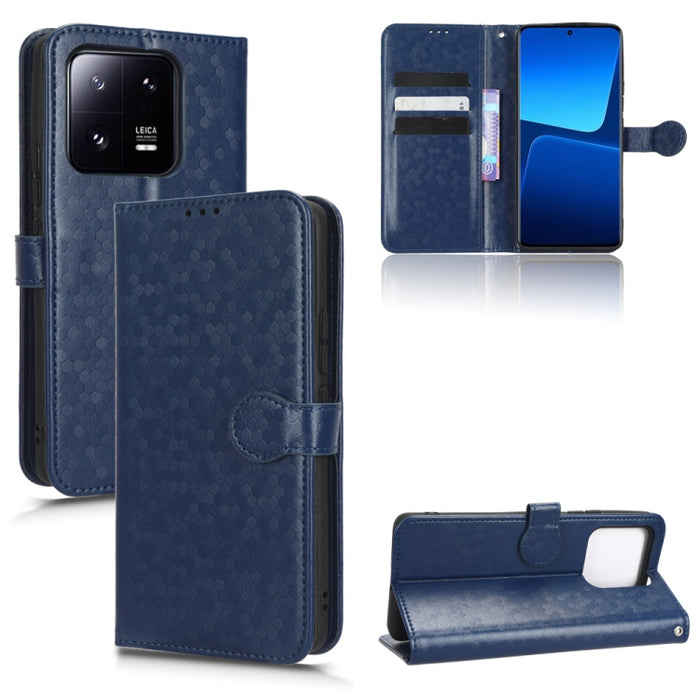 Estuche para teléfono de cuero con textura de punto de panal, For Xiaomi 13, For Xiaomi 13 Pro, For Xiaomi 12 Ultra, For Xiaomi Redmi Note 12 5G, For Xiaomi Redmi Note 12 Pro 5G, For Xiaomi Redmi Note12 Pro+                                             ...
