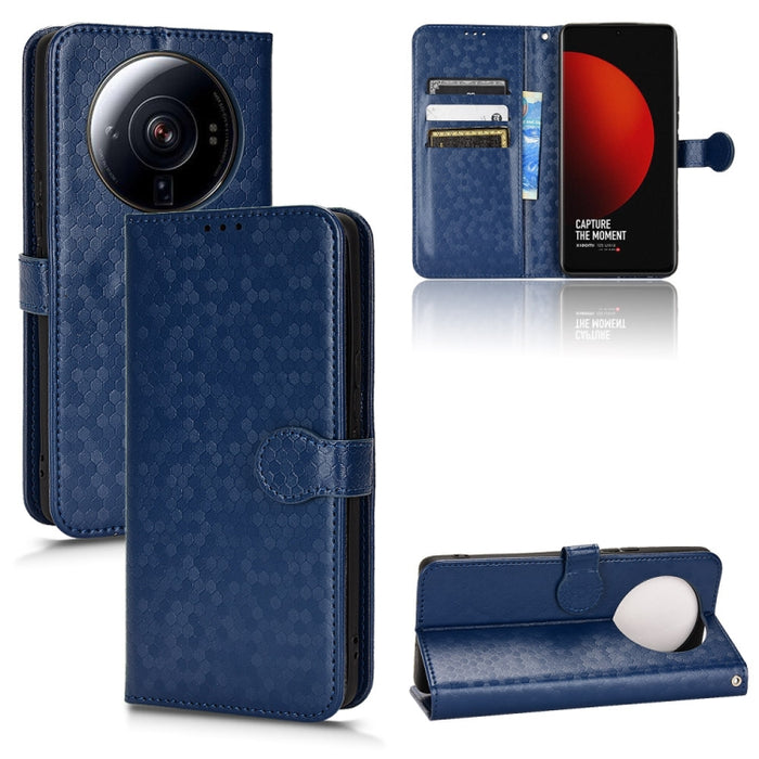 Estuche para teléfono de cuero con textura de punto de panal, For Xiaomi 13, For Xiaomi 13 Pro, For Xiaomi 12 Ultra, For Xiaomi Redmi Note 12 5G, For Xiaomi Redmi Note 12 Pro 5G, For Xiaomi Redmi Note12 Pro+                                             ...