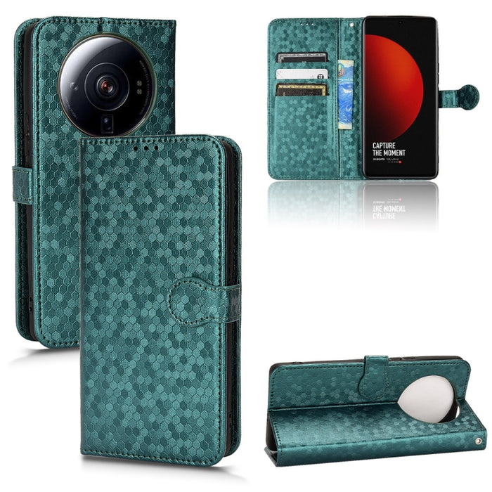 Estuche para teléfono de cuero con textura de punto de panal, For Xiaomi 13, For Xiaomi 13 Pro, For Xiaomi 12 Ultra, For Xiaomi Redmi Note 12 5G, For Xiaomi Redmi Note 12 Pro 5G, For Xiaomi Redmi Note12 Pro+                                             ...