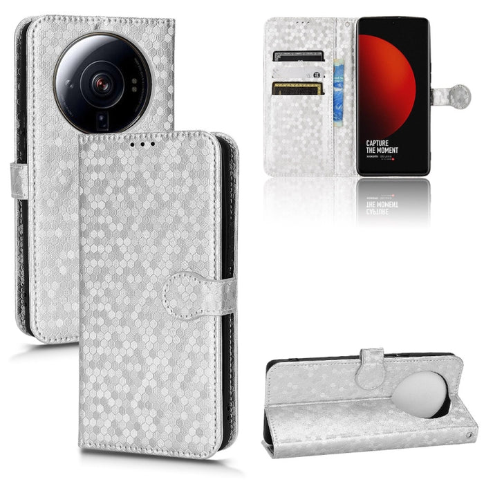 Estuche para teléfono de cuero con textura de punto de panal, For Xiaomi 13, For Xiaomi 13 Pro, For Xiaomi 12 Ultra, For Xiaomi Redmi Note 12 5G, For Xiaomi Redmi Note 12 Pro 5G, For Xiaomi Redmi Note12 Pro+                                             ...