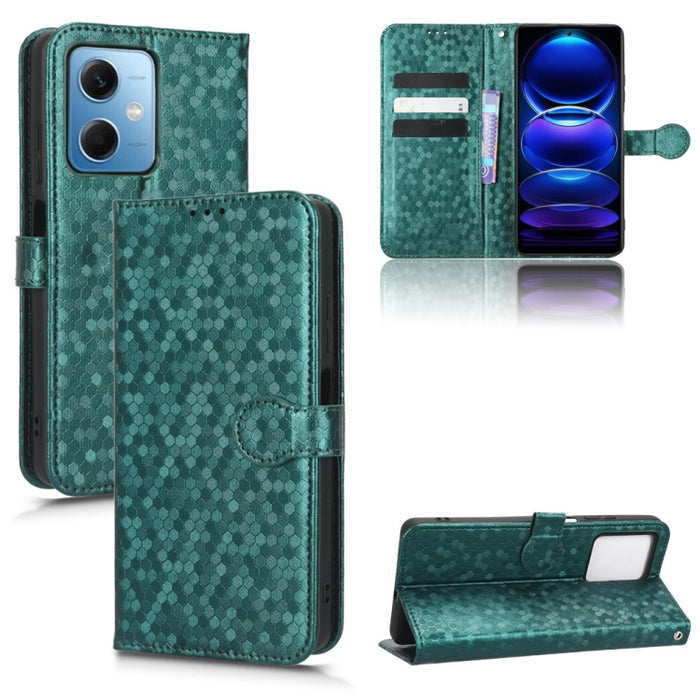 Estuche para teléfono de cuero con textura de punto de panal, For Xiaomi 13, For Xiaomi 13 Pro, For Xiaomi 12 Ultra, For Xiaomi Redmi Note 12 5G, For Xiaomi Redmi Note 12 Pro 5G, For Xiaomi Redmi Note12 Pro+                                             ...