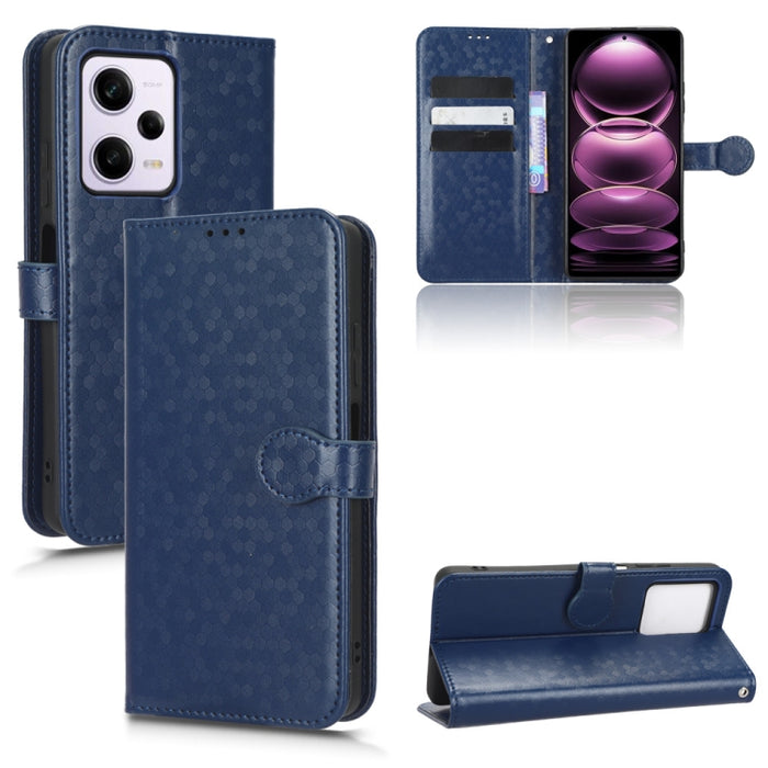 Estuche para teléfono de cuero con textura de punto de panal, For Xiaomi 13, For Xiaomi 13 Pro, For Xiaomi 12 Ultra, For Xiaomi Redmi Note 12 5G, For Xiaomi Redmi Note 12 Pro 5G, For Xiaomi Redmi Note12 Pro+                                             ...