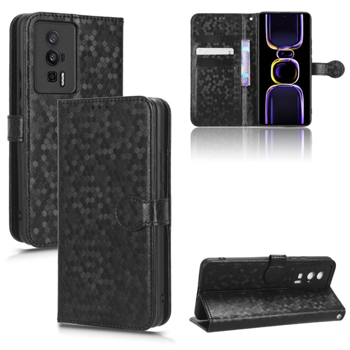 Estuche para teléfono de cuero con textura de punto de panal, For Xiaomi 13, For Xiaomi 13 Pro, For Xiaomi 12 Ultra, For Xiaomi Redmi Note 12 5G, For Xiaomi Redmi Note 12 Pro 5G, For Xiaomi Redmi Note12 Pro+                                             ...