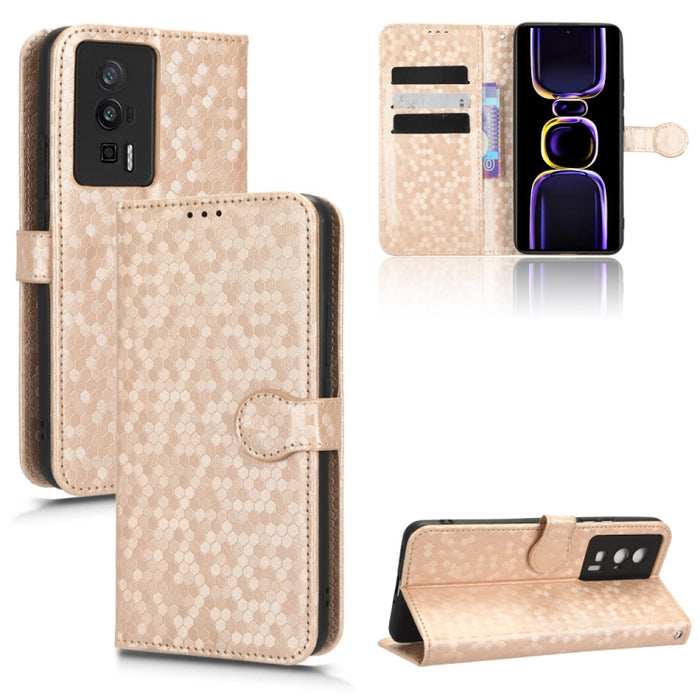 Estuche para teléfono de cuero con textura de punto de panal, For Xiaomi 13, For Xiaomi 13 Pro, For Xiaomi 12 Ultra, For Xiaomi Redmi Note 12 5G, For Xiaomi Redmi Note 12 Pro 5G, For Xiaomi Redmi Note12 Pro+                                             ...