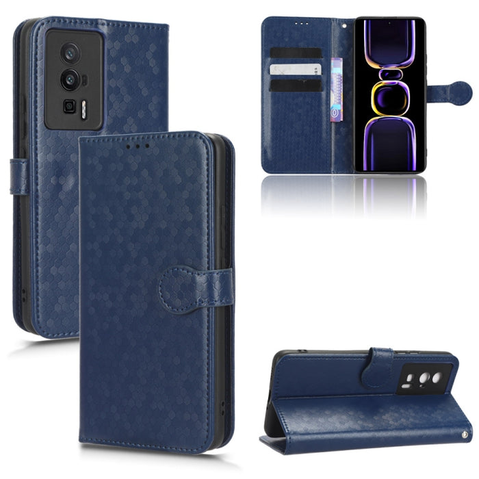 Estuche para teléfono de cuero con textura de punto de panal, For Xiaomi 13, For Xiaomi 13 Pro, For Xiaomi 12 Ultra, For Xiaomi Redmi Note 12 5G, For Xiaomi Redmi Note 12 Pro 5G, For Xiaomi Redmi Note12 Pro+                                             ...