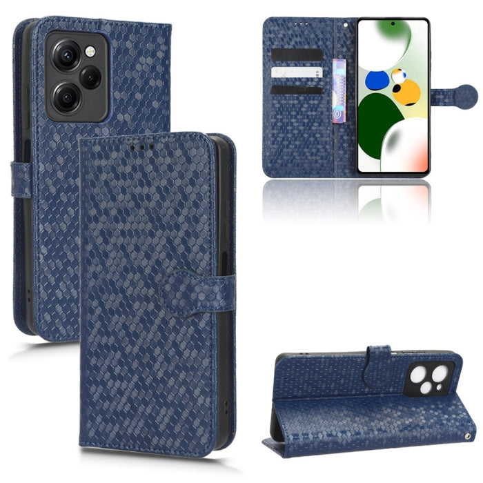 Estuche para teléfono de cuero con textura de punto de panal, For Xiaomi 13, For Xiaomi 13 Pro, For Xiaomi 12 Ultra, For Xiaomi Redmi Note 12 5G, For Xiaomi Redmi Note 12 Pro 5G, For Xiaomi Redmi Note12 Pro+                                             ...