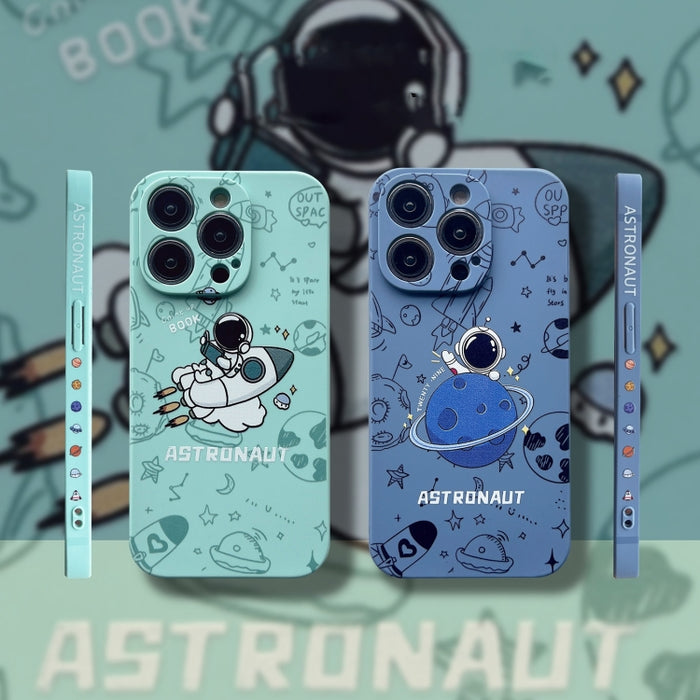 Estuche para teléfono con lado recto de silicona líquida, For iPhone SE 2022 / 2020 / 7 / 8, For iPhone X / XS, For iPhone XR, For iPhone XS Max, For iPhone 7 Plus / 8 Plus