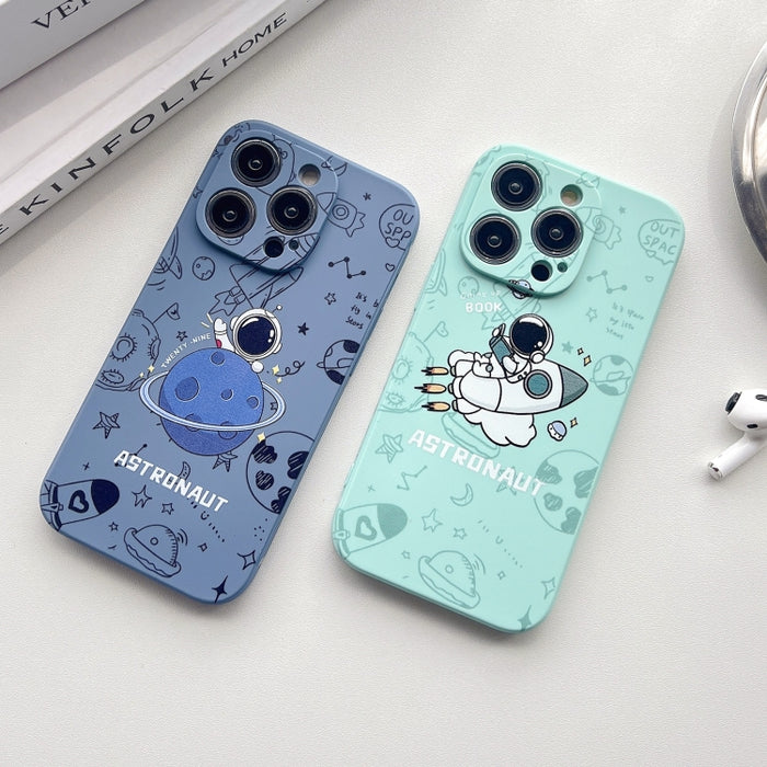 Estuche para teléfono con lado recto de silicona líquida, For iPhone SE 2022 / 2020 / 7 / 8, For iPhone X / XS, For iPhone XR, For iPhone XS Max, For iPhone 7 Plus / 8 Plus