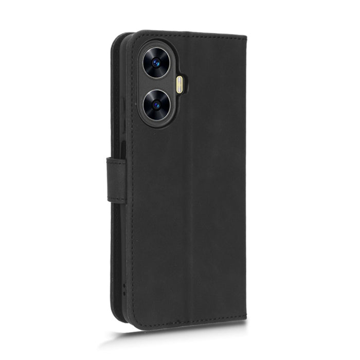 Estuche para teléfono de cuero con tapa magnética Skin Feel, For Realme C55, For TCL ION X, For vivo S16e, For Xiaomi Redmi Note 12 Pro+ 5G, For Honor X5, For Samsung Galaxy A24 4G, For ZTE Blade V40 Design