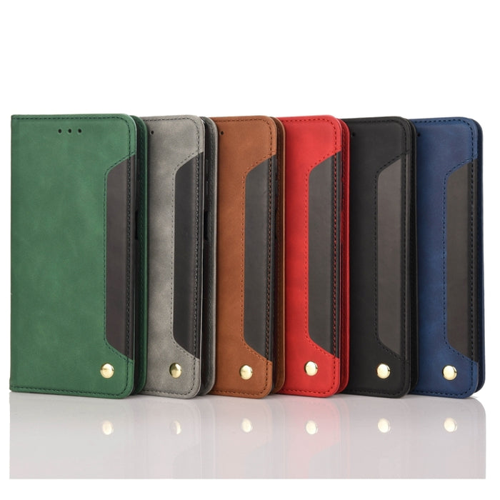 Estuche para teléfono de cuero con empalme de sensación de piel, For OPPO Reno8 T 4G, For Xiaomi Redmi Note 12 5G Global / Poco X5 5G, For Xiaomi Redmi Note 12 Pro 5G Global, For Xiaomi Redmi Note 12 Pro+ 5G Global