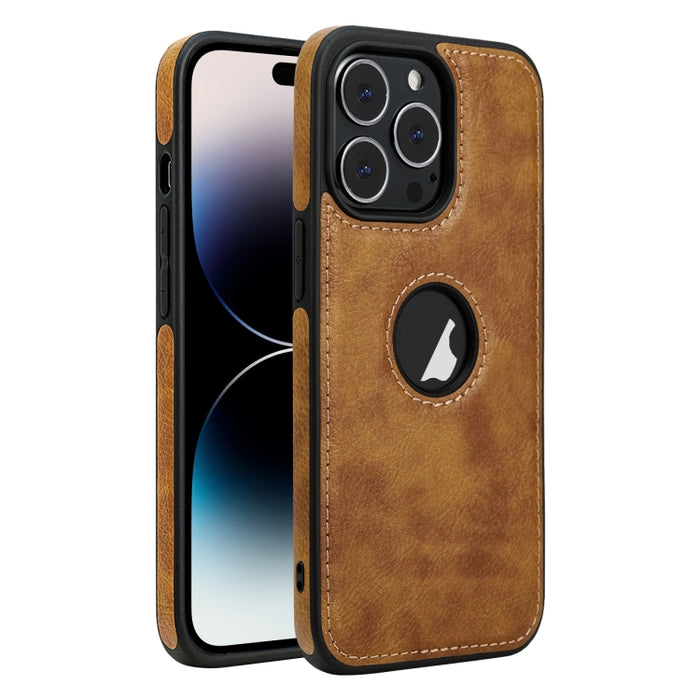 Estuche para teléfono con costuras de textura de cuero, For iPhone 14 Pro Max, For iPhone 14 Pro, For iPhone 14, For iPhone 14 Plus, For iPhone 13 Pro Max, For iPhone 13 Pro, For iPhone 13, For iPhone 13 mini