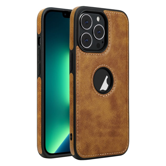 Estuche para teléfono con costuras de textura de cuero, For iPhone 14 Pro Max, For iPhone 14 Pro, For iPhone 14, For iPhone 14 Plus, For iPhone 13 Pro Max, For iPhone 13 Pro, For iPhone 13, For iPhone 13 mini