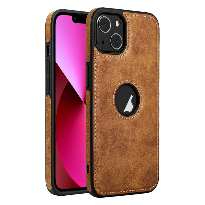 Estuche para teléfono con costuras de textura de cuero, For iPhone 14 Pro Max, For iPhone 14 Pro, For iPhone 14, For iPhone 14 Plus, For iPhone 13 Pro Max, For iPhone 13 Pro, For iPhone 13, For iPhone 13 mini