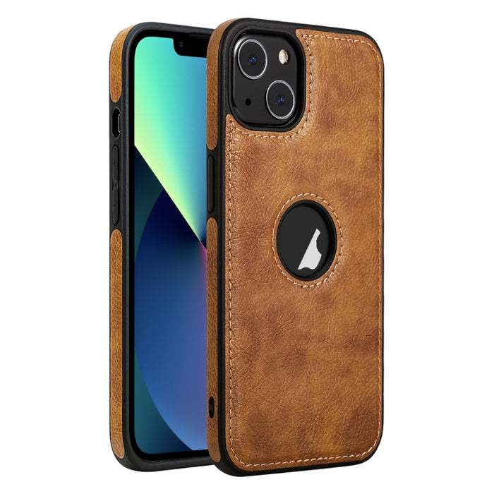 Estuche para teléfono con costuras de textura de cuero, For iPhone 14 Pro Max, For iPhone 14 Pro, For iPhone 14, For iPhone 14 Plus, For iPhone 13 Pro Max, For iPhone 13 Pro, For iPhone 13, For iPhone 13 mini
