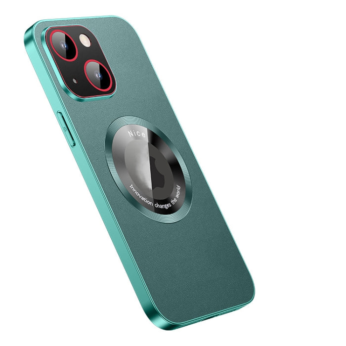 R-JUST RH05 Estuche magnético de cuero y metal para teléfono, For iPhone 14 Pro, For iPhone 14 Pro Max, For iPhone 14 Plus, For iPhone 14