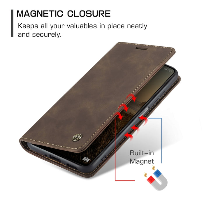 CaseMe 013 Estuche multifuncional de cuero con tapa horizontal para teléfono, For OPPO Reno8 T 5G, For Xiaomi Redmi Note 12 5G / Poco X5, For Xiaomi Redmi Note 12 Pro 5G / Poco X5 Pro, For Xiaomi Redmi Note 12 Pro+ 5G