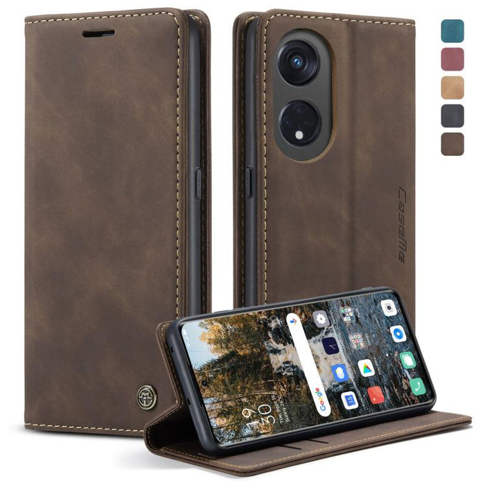 CaseMe 013 Estuche multifuncional de cuero con tapa horizontal para teléfono, For OPPO Reno8 T 5G, For Xiaomi Redmi Note 12 5G / Poco X5, For Xiaomi Redmi Note 12 Pro 5G / Poco X5 Pro, For Xiaomi Redmi Note 12 Pro+ 5G