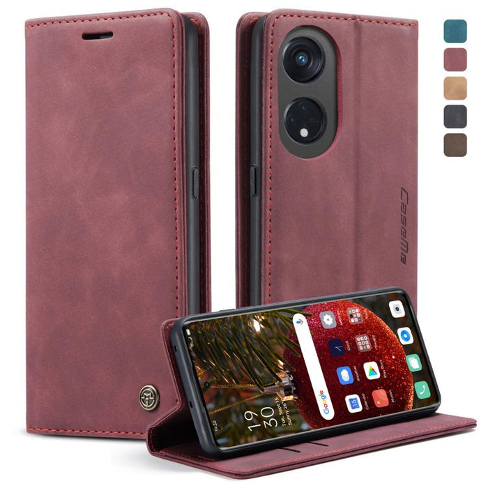 CaseMe 013 Estuche multifuncional de cuero con tapa horizontal para teléfono, For OPPO Reno8 T 5G, For Xiaomi Redmi Note 12 5G / Poco X5, For Xiaomi Redmi Note 12 Pro 5G / Poco X5 Pro, For Xiaomi Redmi Note 12 Pro+ 5G