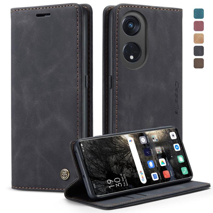 CaseMe 013 Estuche multifuncional de cuero con tapa horizontal para teléfono, For OPPO Reno8 T 5G, For Xiaomi Redmi Note 12 5G / Poco X5, For Xiaomi Redmi Note 12 Pro 5G / Poco X5 Pro, For Xiaomi Redmi Note 12 Pro+ 5G
