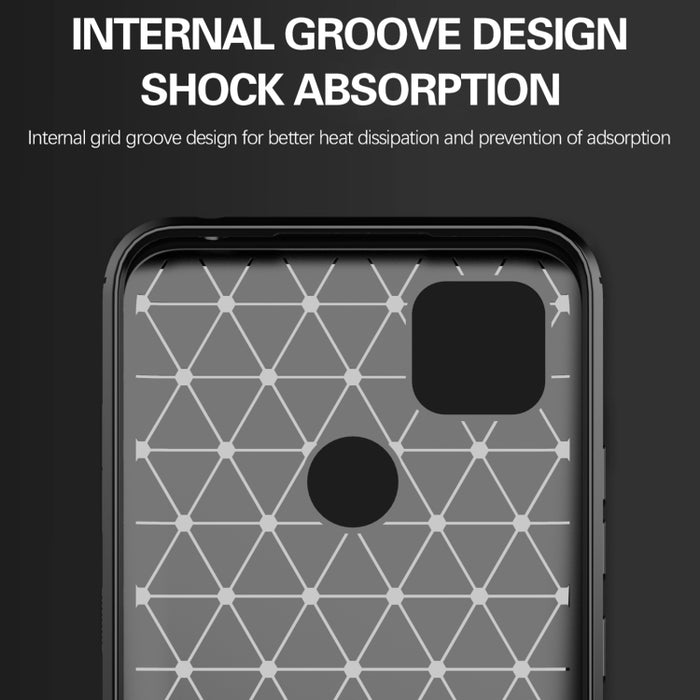 Caja de teléfono TPU de fibra de carbono con textura cepillada, For Xiaomi Redmi 9 Activ, For Xiaomi Redmi 9 India, For Xiaomi Redmi 9C NFC, For Xiaomi Redmi 10A, For Xiaomi 12S, For Xiaomi 12X, For Xiaomi 12 Pro Dimensity, For Xiaomi 12S Pro          ...
