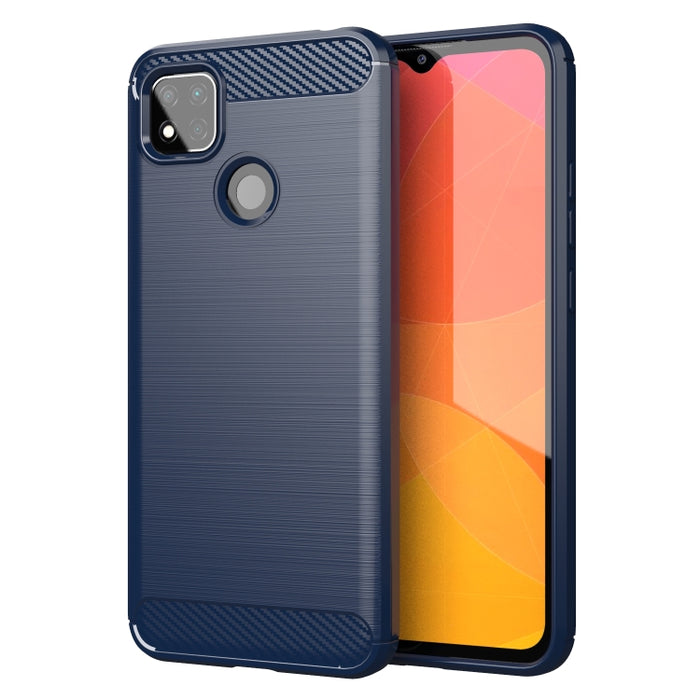 Caja de teléfono TPU de fibra de carbono con textura cepillada, For Xiaomi Redmi 9 Activ, For Xiaomi Redmi 9 India, For Xiaomi Redmi 9C NFC, For Xiaomi Redmi 10A, For Xiaomi 12S, For Xiaomi 12X, For Xiaomi 12 Pro Dimensity, For Xiaomi 12S Pro          ...
