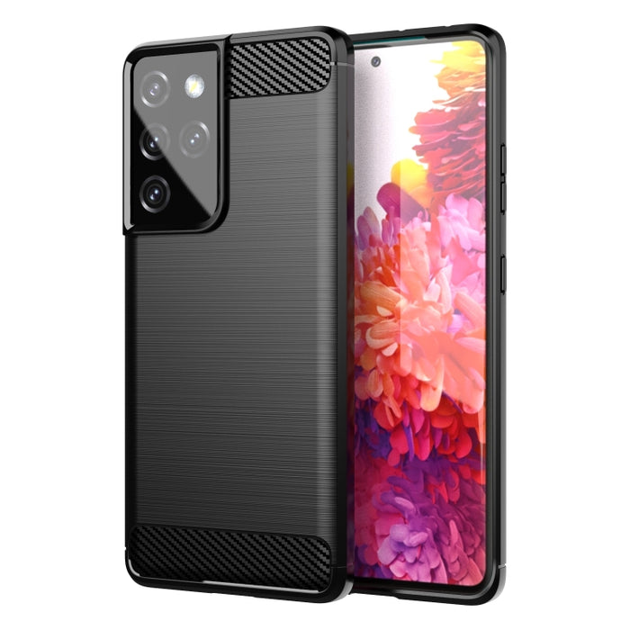 Caja de teléfono TPU de fibra de carbono con textura cepillada, For Xiaomi Redmi 9 Activ, For Xiaomi Redmi 9 India, For Xiaomi Redmi 9C NFC, For Xiaomi Redmi 10A, For Xiaomi 12S, For Xiaomi 12X, For Xiaomi 12 Pro Dimensity, For Xiaomi 12S Pro          ...