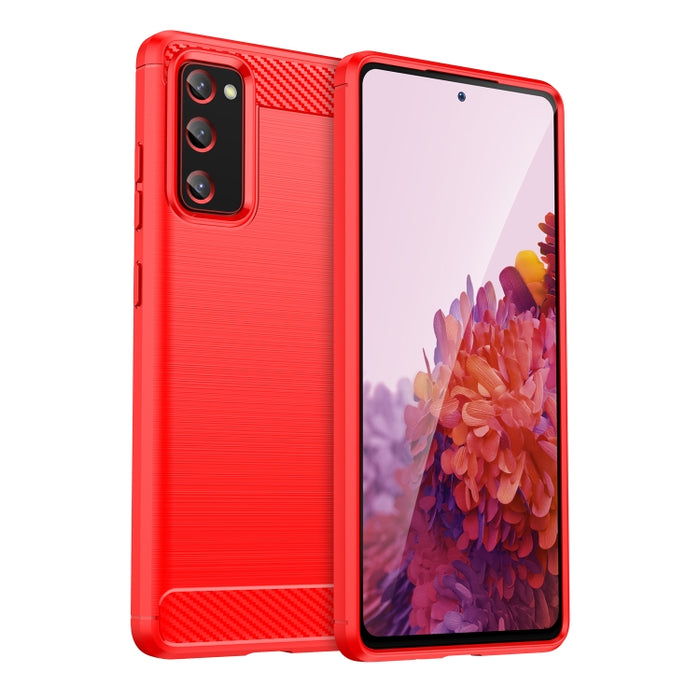Caja de teléfono TPU de fibra de carbono con textura cepillada, For Xiaomi Redmi 9 Activ, For Xiaomi Redmi 9 India, For Xiaomi Redmi 9C NFC, For Xiaomi Redmi 10A, For Xiaomi 12S, For Xiaomi 12X, For Xiaomi 12 Pro Dimensity, For Xiaomi 12S Pro          ...