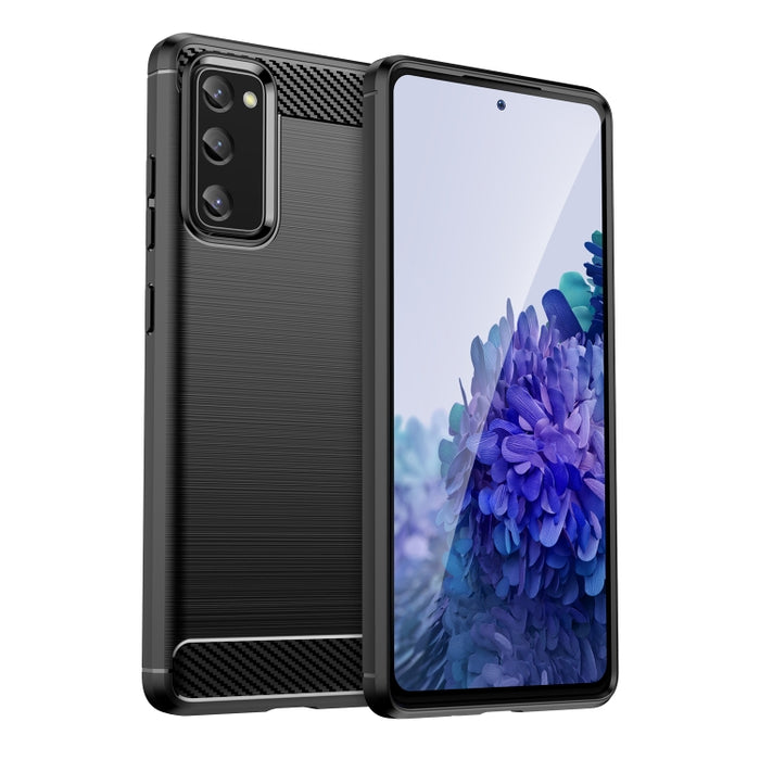 Caja de teléfono TPU de fibra de carbono con textura cepillada, For Xiaomi Redmi 9 Activ, For Xiaomi Redmi 9 India, For Xiaomi Redmi 9C NFC, For Xiaomi Redmi 10A, For Xiaomi 12S, For Xiaomi 12X, For Xiaomi 12 Pro Dimensity, For Xiaomi 12S Pro          ...