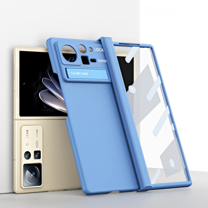 Estuche para teléfono plegable con todo incluido Macaron Hinge con soporte, For Xiaomi Mix Fold 2