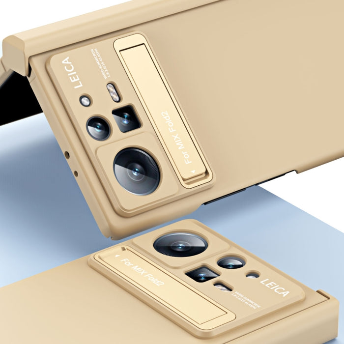 Estuche para teléfono plegable con todo incluido Macaron Hinge con soporte, For Xiaomi Mix Fold 2
