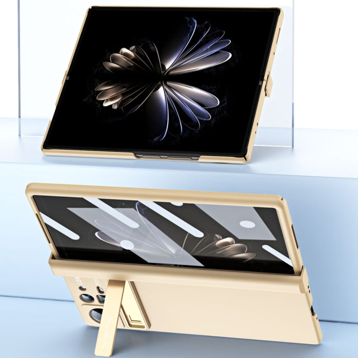 Estuche para teléfono plegable con todo incluido Macaron Hinge con soporte, For Xiaomi Mix Fold 2